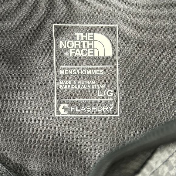 The North Face 1/4 Zip Light Weight Running Hiking Sweater Size Large L B3 - Picture 4 of 7